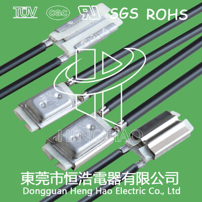 17amh کنترلگر دما سنسور ترموستات 17amh 250V 10A 50-150c سوئیچ قطع حرارتی