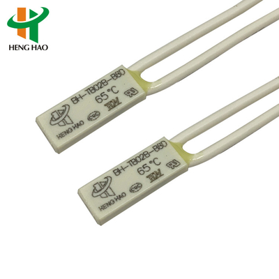 BH-TB02B-B8D NC NO Plastic Case 250V 2A Thermal Protector Switch For Lighting