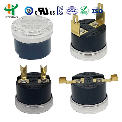 250V16A KSD301 کنترلگر دما 125V 16A ترموستات دو فلزی KSD301 کنترلگر دما