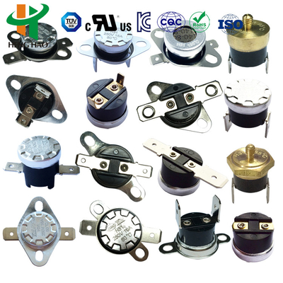 H31 فیوز حرارتی KSD301 تنظیم مجدد خودکار محافظ فیوز حرارتی کنترل کننده سوئیچ تنظیم مجدد دستی ترموستات