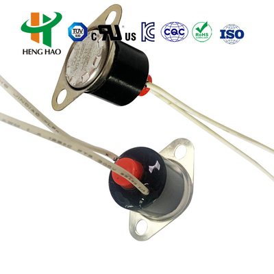 H31 فیوز حرارتی KSD301 تنظیم مجدد خودکار محافظ فیوز حرارتی کنترل کننده سوئیچ تنظیم مجدد دستی ترموستات