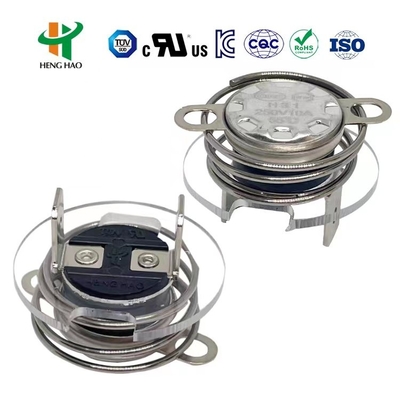 KSD301 فیوز حرارتی H31 مینی سوئیچ حرارتی دو فلزی KSD301 ترموستات KI31 KSD303 کنترلگر دما