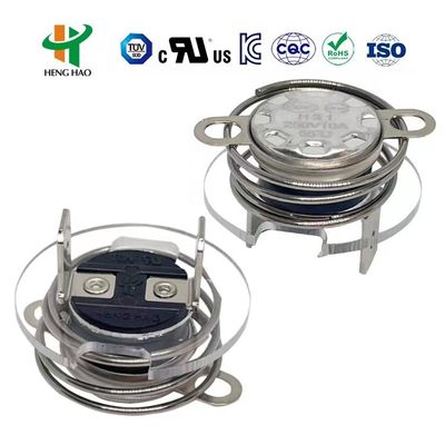 KSD301 محافظ دمای ترموستات کنترل کننده سوئیچ بازنشستگی دستی بازنشستگی خودکار فیوز حرارتی