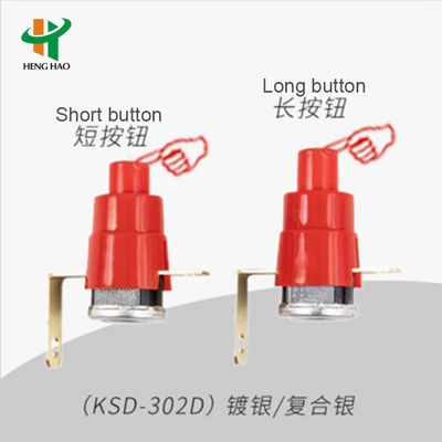 KSD301 محافظ دمای ترموستات کنترل کننده سوئیچ بازنشستگی دستی بازنشستگی خودکار فیوز حرارتی