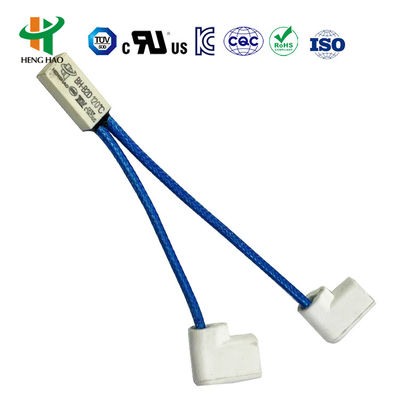 KW9700 تغییر درجه حرارت خودکار 250V10A ترموستات با 40 ~ 150 °C محدوده و 18.5 * 7.5 * 3.8mm اندازه