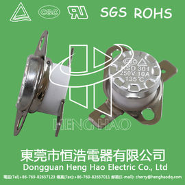 KSD301 auto  reset thermostat,KSD301 heating thermostat