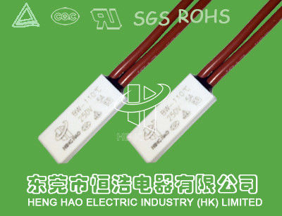 KSD9700 250V 5A سوئیچ محافظت حرارتی نامگذاری شده BW سری 40 -155°C نوع عمل
