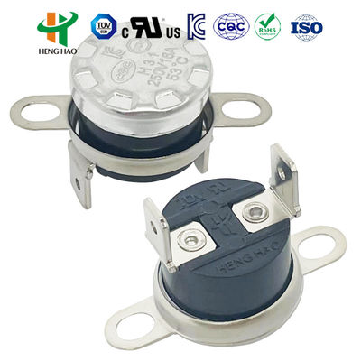 KSD301 250V16A ترموستات KSD302 250V 25A محافظ دمای ترموستات دو فلزی
