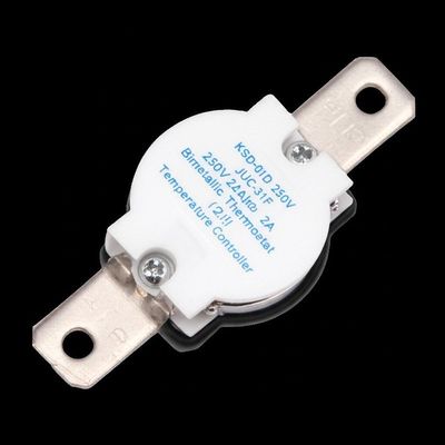 KSD-01D 250V 2A JUC-31F کنترلگر دمای ترموستات دو فلزی