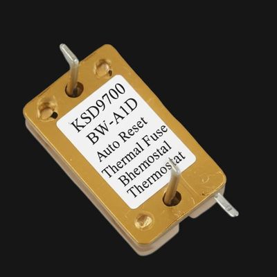 KSD9700 BW-A1D اتوماتیک تنظیم مجدد فیوز حرارتی ترموستات دو فلزی محافظ حرارتی کوچک