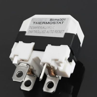 ترموستات دوفلزی KSD301 با سوئیچ کنترل دما با 100000 سیکل، 250 ولت 16 آمپر و محدوده 0-250 درجه سانتیگراد