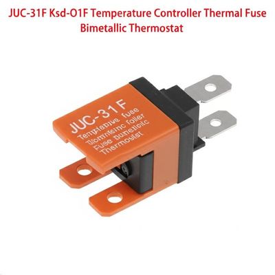 JUC-31F Ksd-O1f فیوز حرارتی کنترلگر دما با محدوده دما 0 ~ 150 به طور معمول بسته یا باز شده اتوماتیک یا تنظیم مجدد دستی