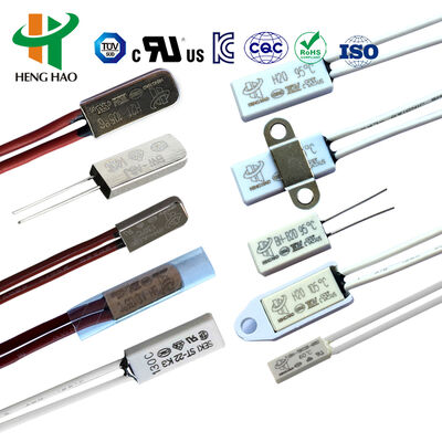 KSD9700 250V 5A سوئیچ محافظت حرارتی نامگذاری شده BW سری 40 -155°C نوع عمل