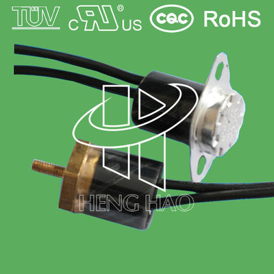water proof  temperature sensor KSD301 250V 10A 16A 0 to 250 degree centigrade ksd bimetallic temperature switch