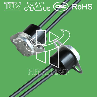 water proof  temperature sensor KSD301 250V 10A 16A 0 to 250 degree centigrade ksd bimetallic temperature switch