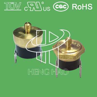 bimetal temperature cutout switch with M4, M5,M6,M16 copper head H31 250V 16A 0 to 250 degree centigrade