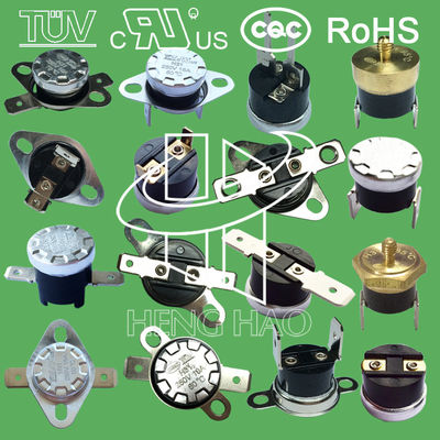 bimetal temperature cutout switch with M4, M5,M6,M16 copper head H31 250V 16A 0 to 250 degree centigrade