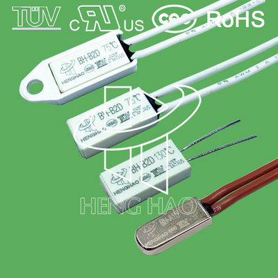 BH-TB02B-B8D Mini Bimetallic Thermal Protection Switch 250V 2A