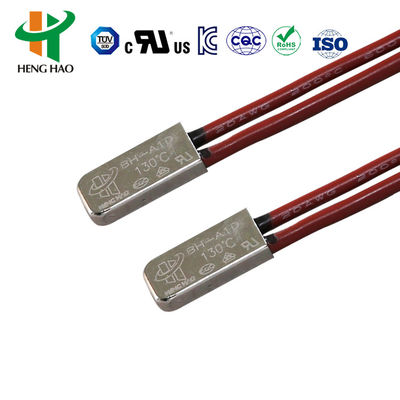 BW-DCM سوئیچ کنترل شده دمایی BW-DCP Auto Reset Thermal Fuse ترموستات دو فلزی